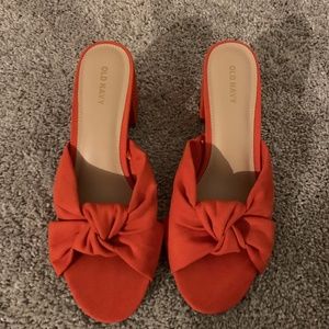 Old Navy heeled sandals